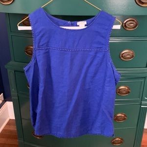 J. Crew linen top